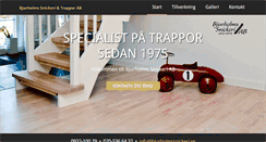 Desktop Screenshot of bjurholmssnickeri.se